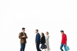 粉丝站队分布图谱封面：三色区块构成的比例图